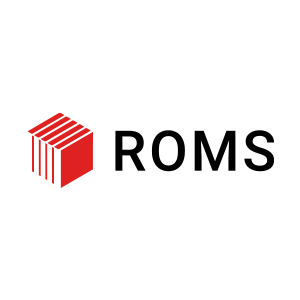 株式会社ROMSのロゴ